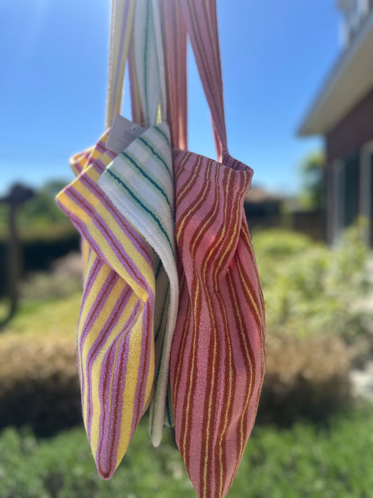 Tote bag in badstof