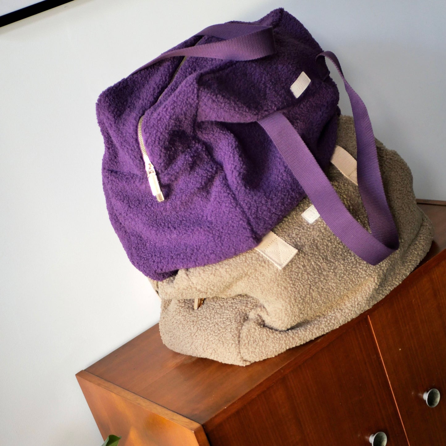 Weekendtas teddy  |  3 kleuren