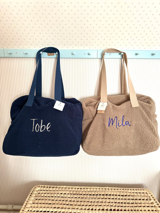 Weekendtas teddy  |  3 kleuren