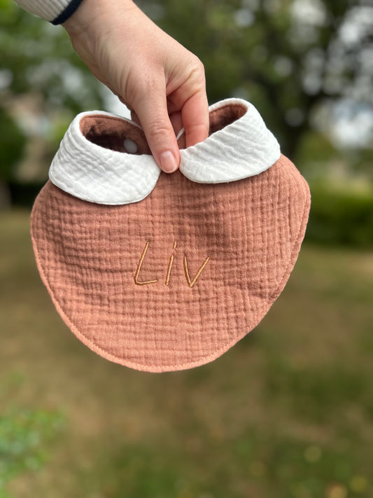 Kwijlslabbetje mooi meneertje/mevrouwtje | 2 kleuren