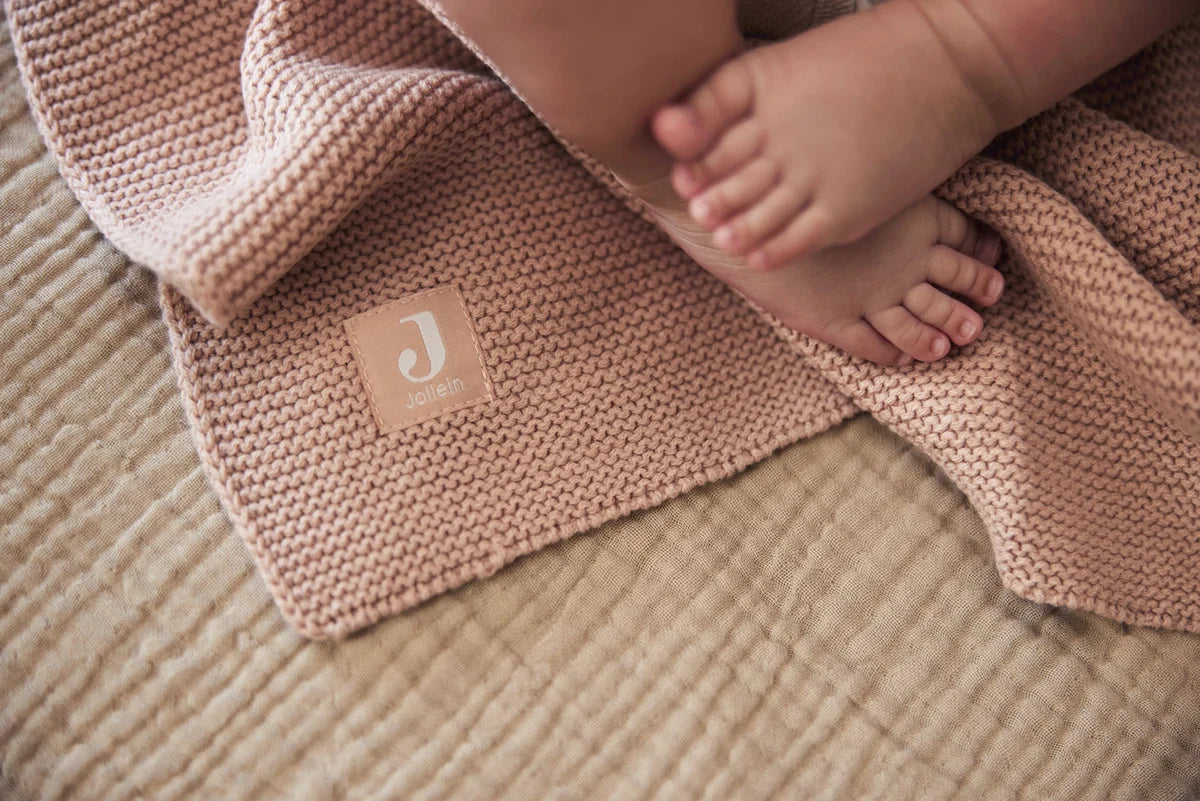 Deken Jollein basic knit  |  4 kleuren