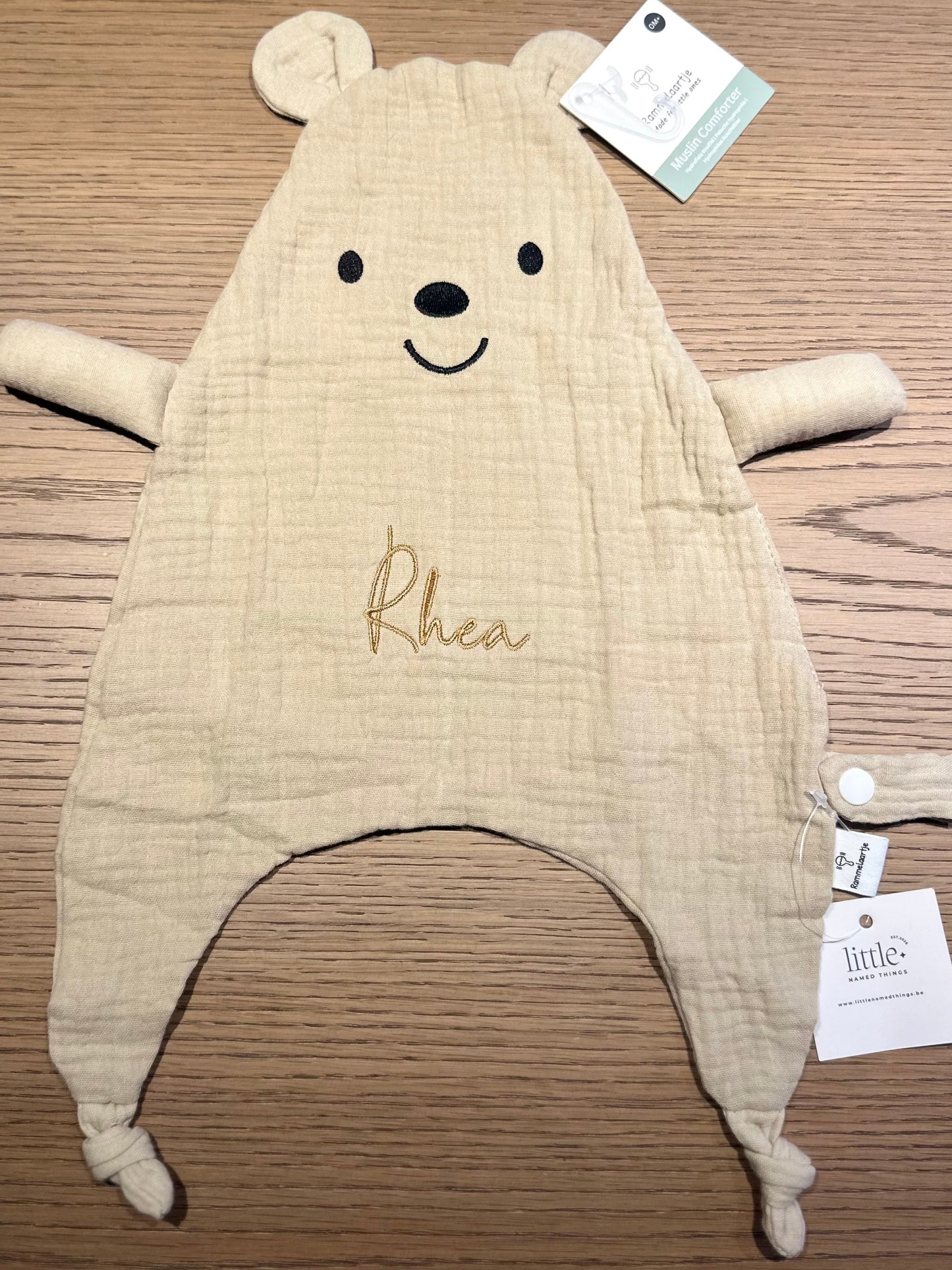 Tutjesdoek beer tetra | 3 kleuren