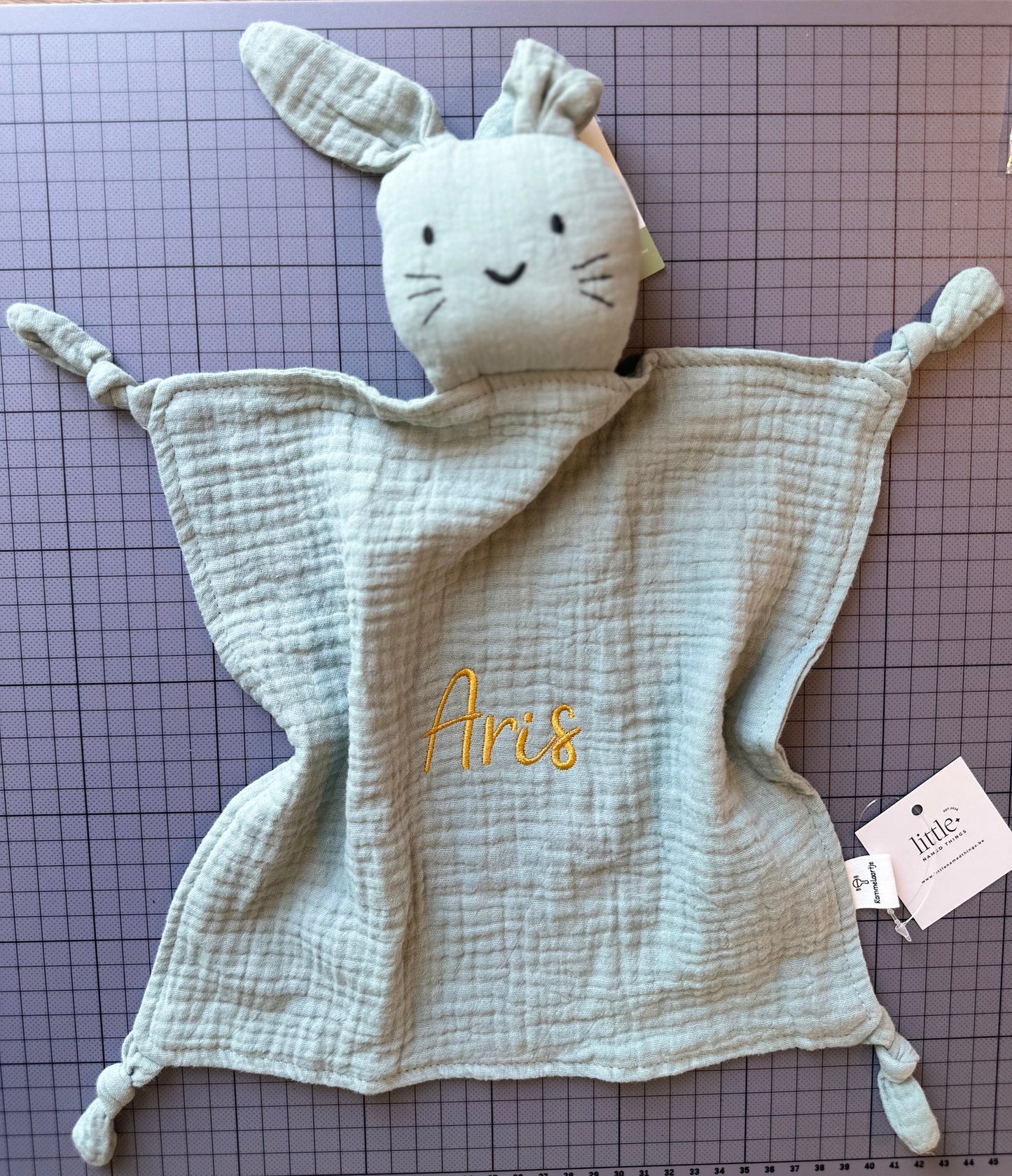Knuffeldoek konijn tetra | 6 kleuren
