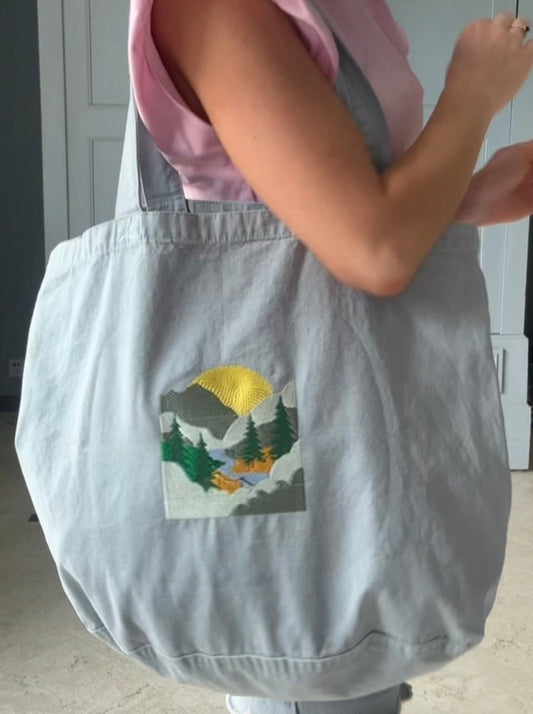 Shopper bag gepersonaliseerd