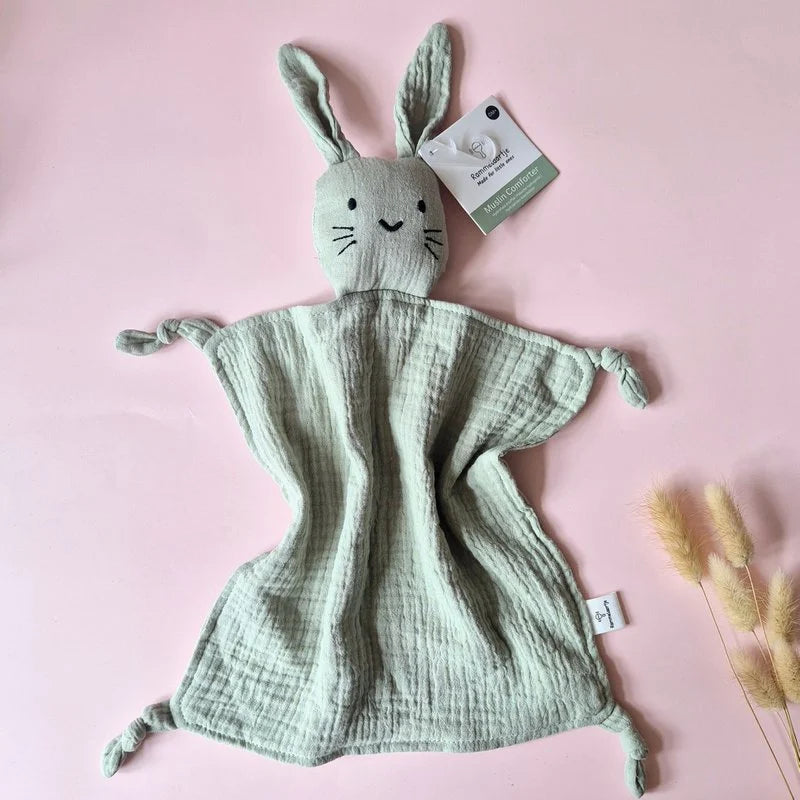 Knuffeldoek konijn tetra | 6 kleuren